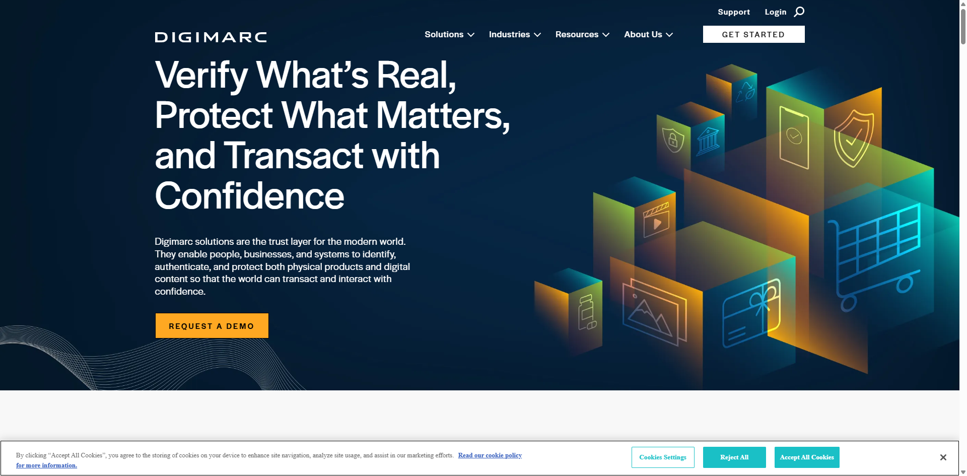 Screenshot of Steg.AI's EU AI Act compliance page showing their steganographic watermarking approach