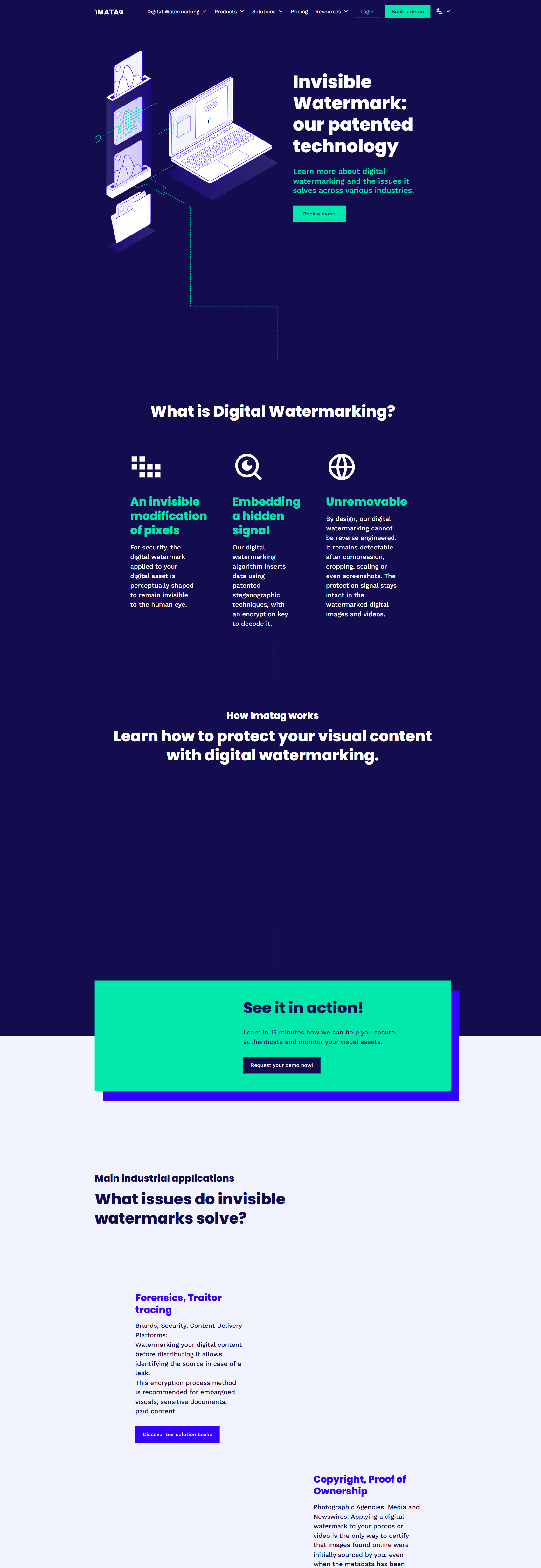SynthID official homepage — Google DeepMind's AI watermarking technology landing page